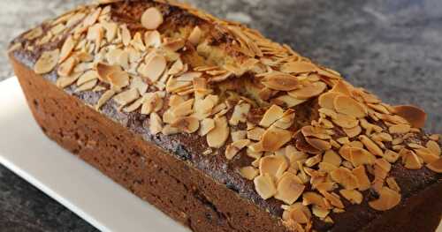 Banana bread moelleux yaourt amandes