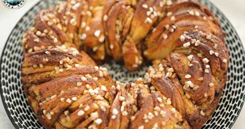 Brioche tressée à la cannelle