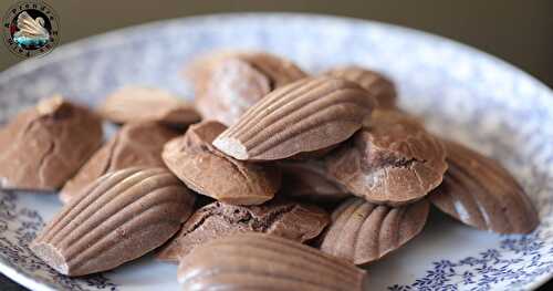 Madeleines au chocolat sans sucre 