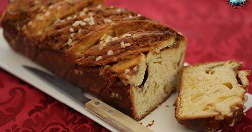 Brioche tressée marbrée aux spéculoos