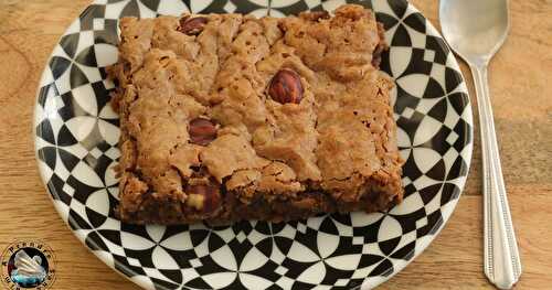 Brownie chocolat cannelle aux noisettes 