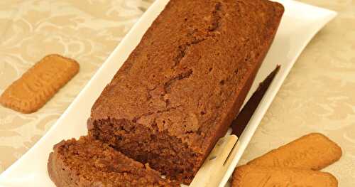 Cake fondant spéculoos 