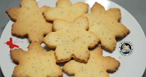 Biscuits au citron et pavot 