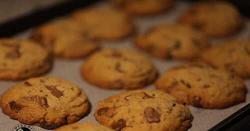 Cookies amandes chocolat au lait 