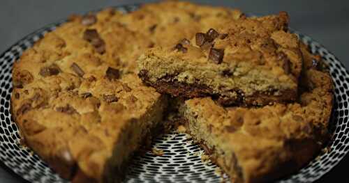 Brookie beurre de cacahuètes 