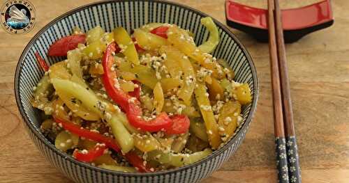 Salade fraîche aux graines de chanvre 