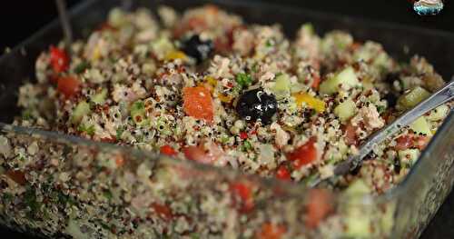 Taboulé de quinoa au thon 