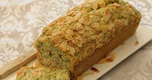 Cake truite amandes aux fanes de carottes 