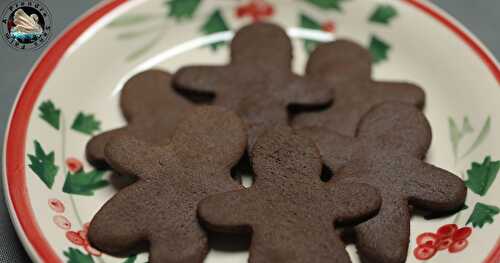Biscuits de Noël au chocolat 