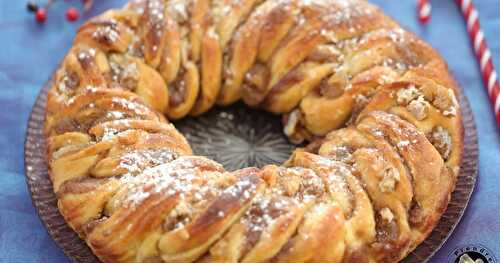 Brioche tressée crème de marrons