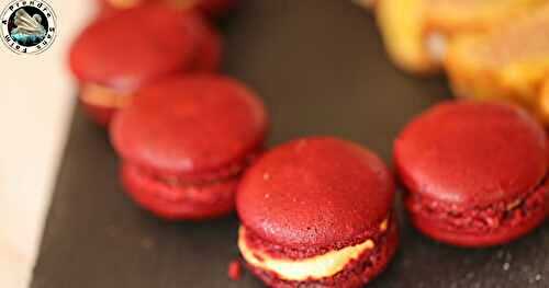 Macarons betterave et chèvre 