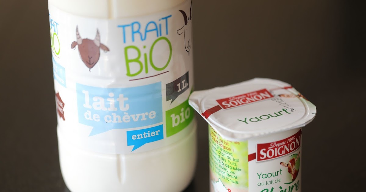 Yaourt nature fait maison au lait de chèvre 