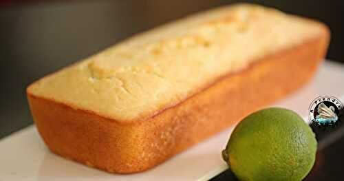 Cake huile de coco et citron vert 