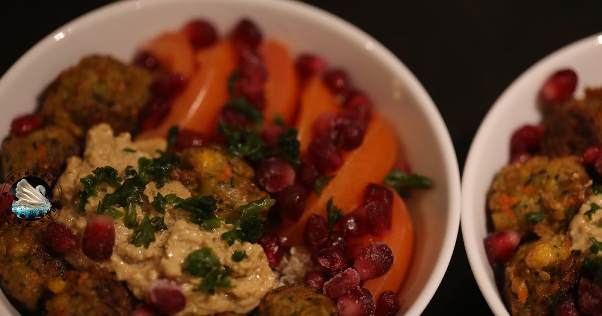 Bowl de quinoa aux falafels 