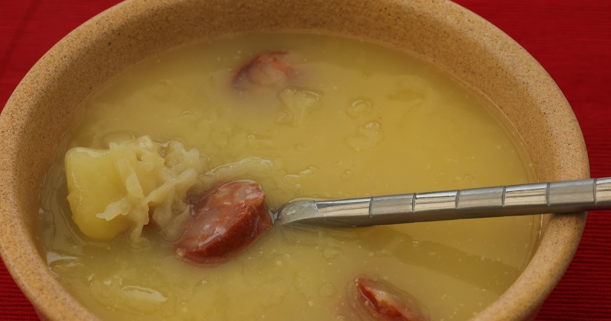 Soupe portugaise chou vert chorizo 