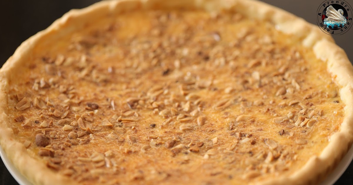 Quiche saumon gruyère aux cacahuètes 