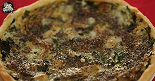 Quiche maquereaux blettes au fromage 