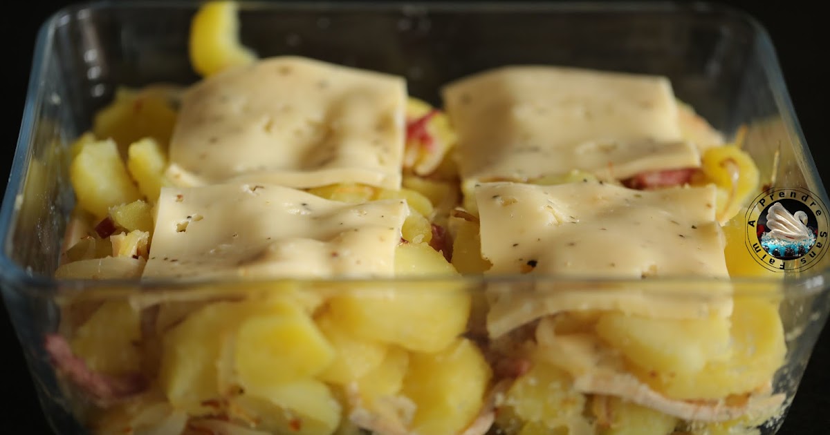 Gratin aux restes de raclette 