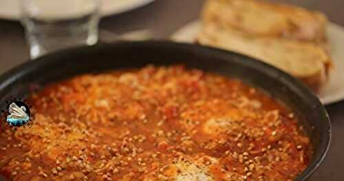 Chakchouka aux haricots blancs à la tomate 