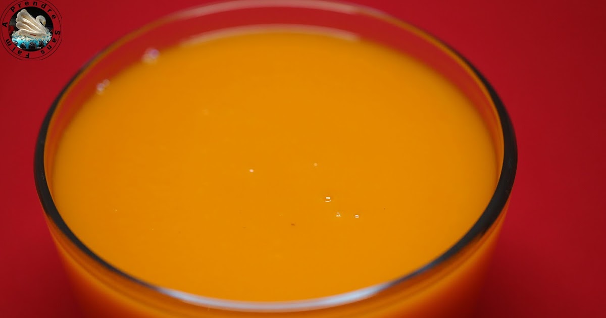 Soupe de pommes de terre aux carottes 