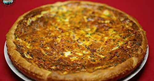 Quiche au magret de canard pomme et camembert 