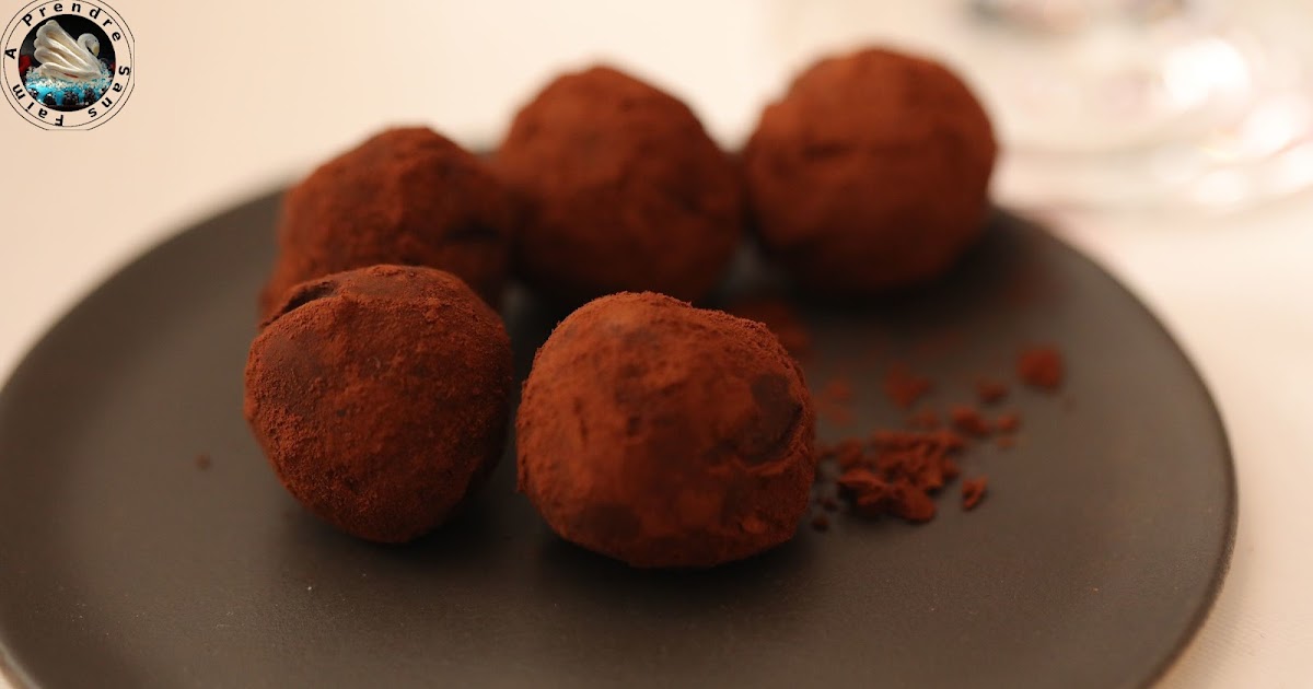 Truffes aux épices de Noël 