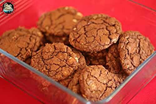 Cookies chocolat noir noix de pécan cannelle 