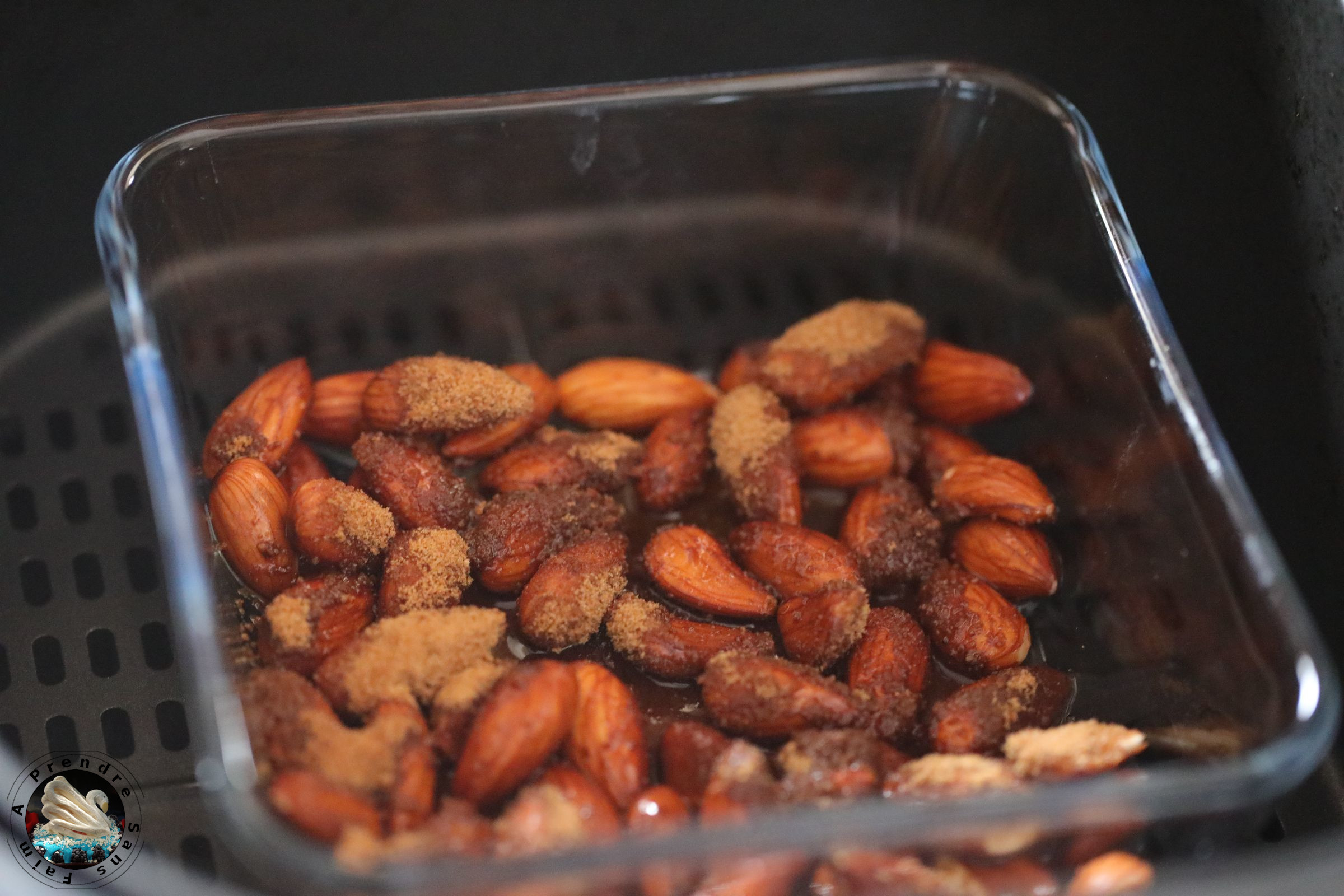 Amandes caramélisées express au Air Fryer 