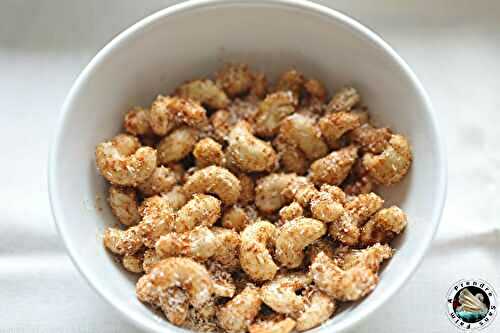 Noix de cajou épicées à la coco 