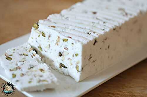 Nougat glacé à IG bas (pas à pas en photos) 