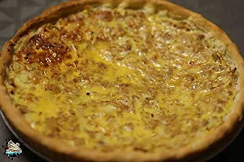Quiche thon poireaux au chèvre 