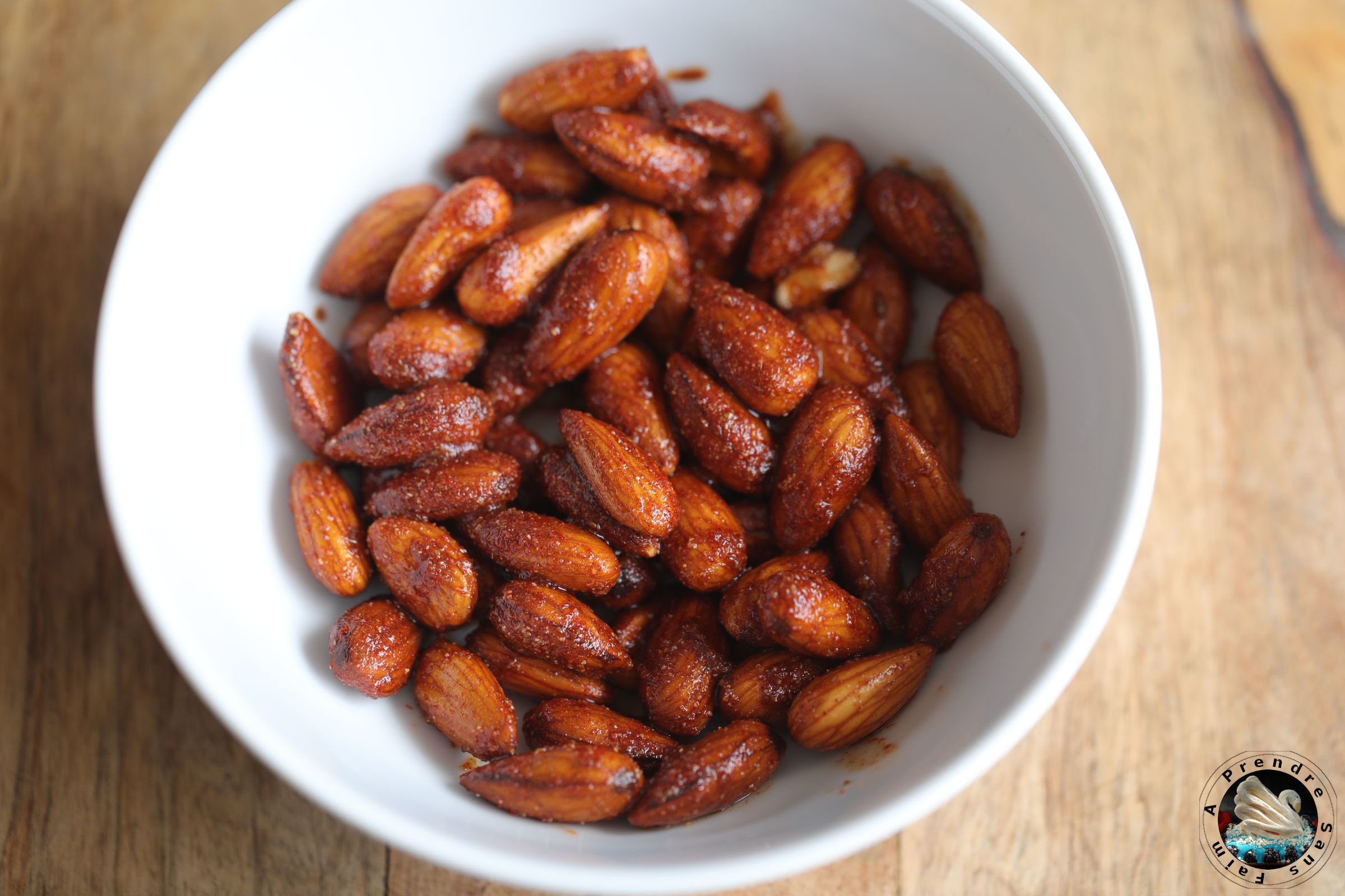 Amandes grillées pimentées au Air Fryer 