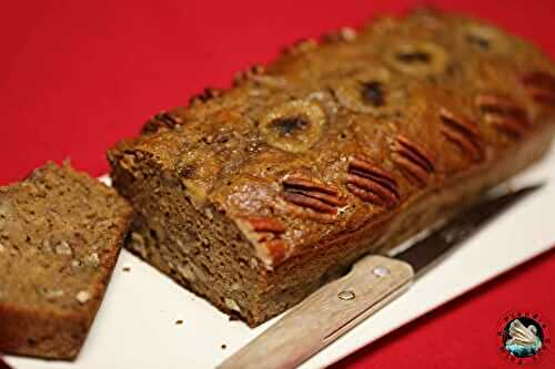 Banana bread cannelle noix de pécan au levain 