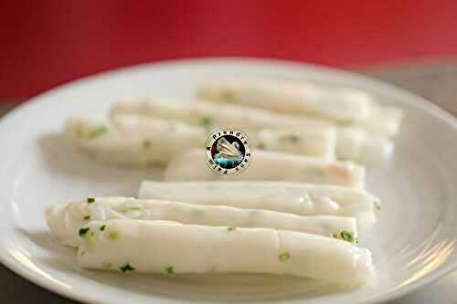 Cheung fun, nouilles de riz roulées 