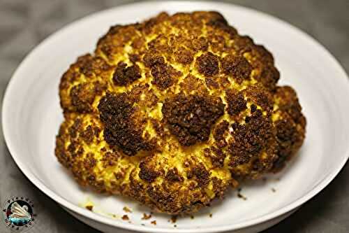 Chou-fleur entier rôti aux épices 