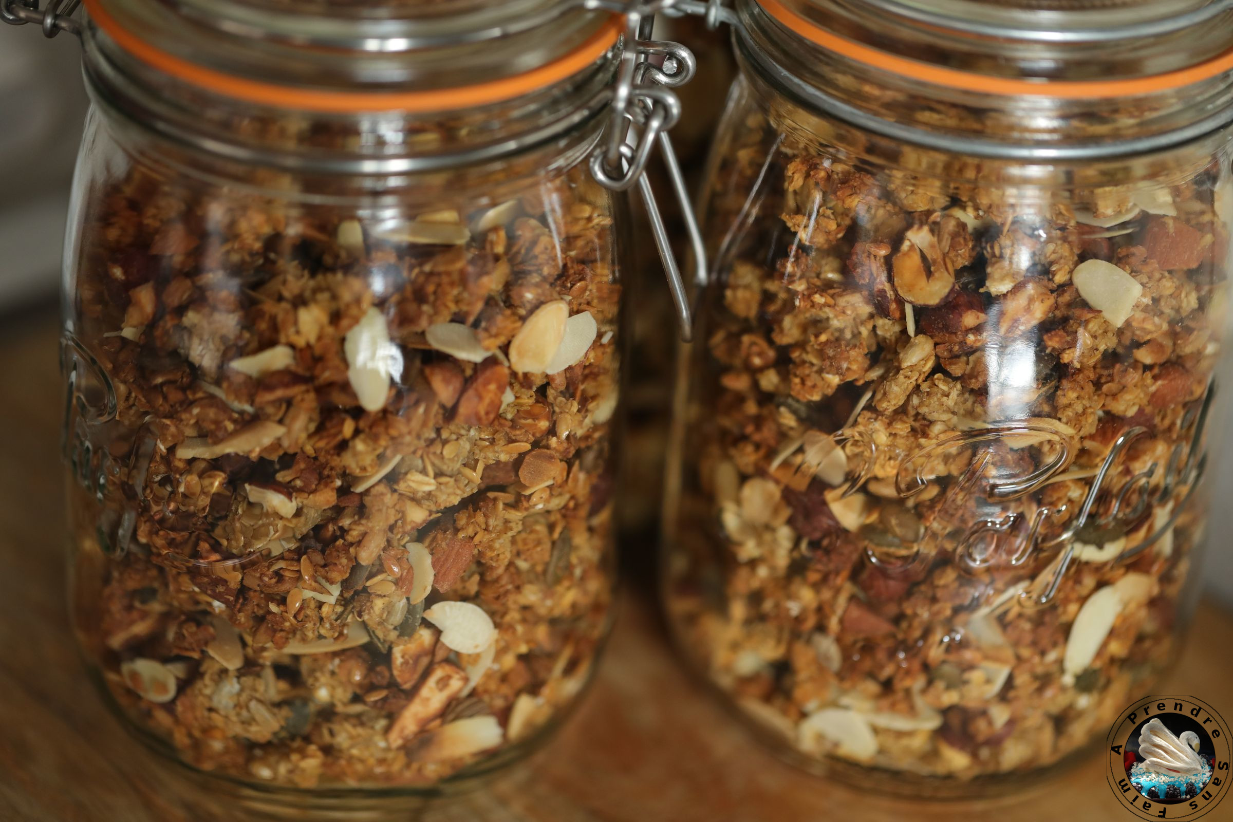 Muesli croustillant sans sucre aux noix et graines 