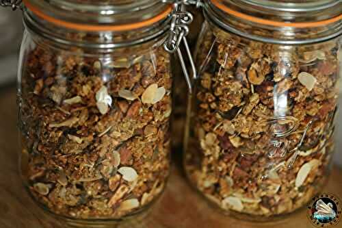 Muesli croustillant sans sucre aux noix et graines 