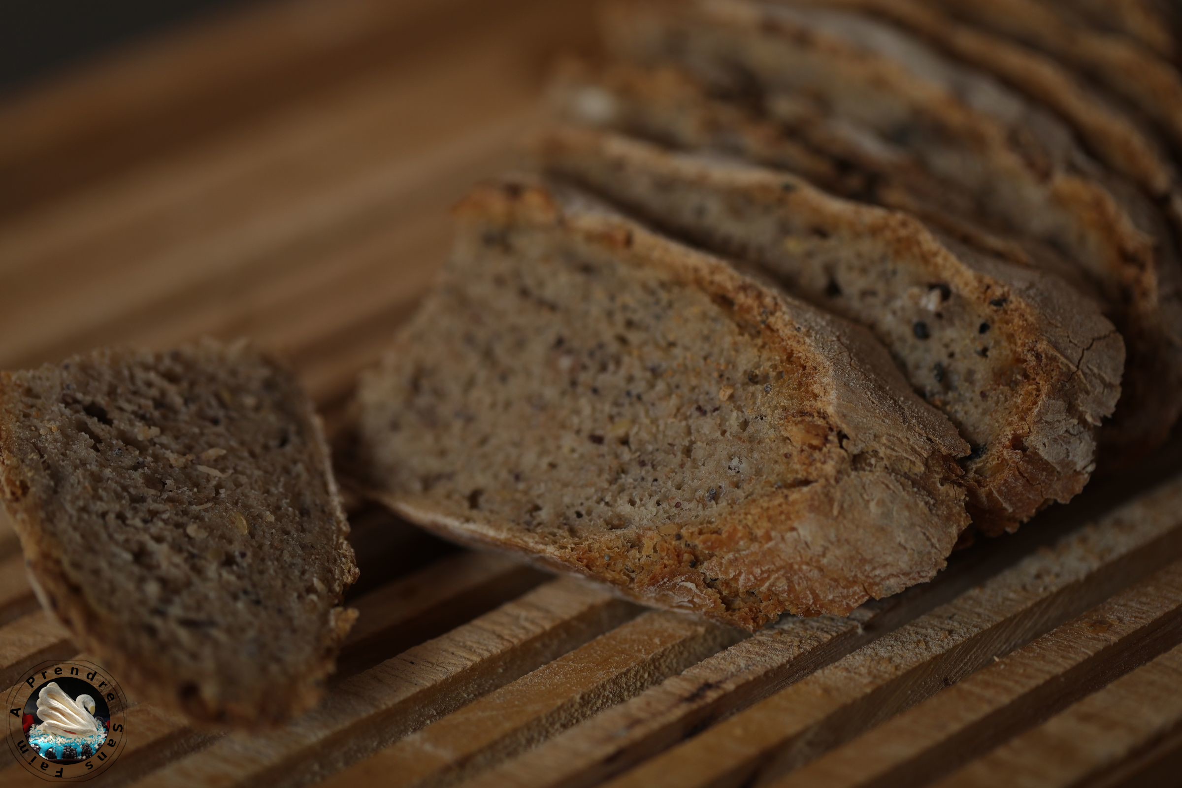 Pain au levain semi complet aux graines 