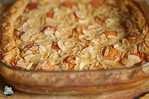 Clafoutis allégé abricots vanille amandes 