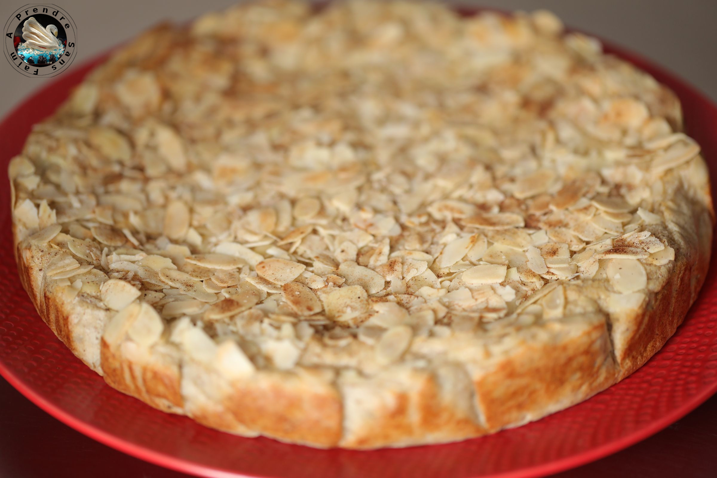 Moelleux sans beurre poires cannelle amandes 