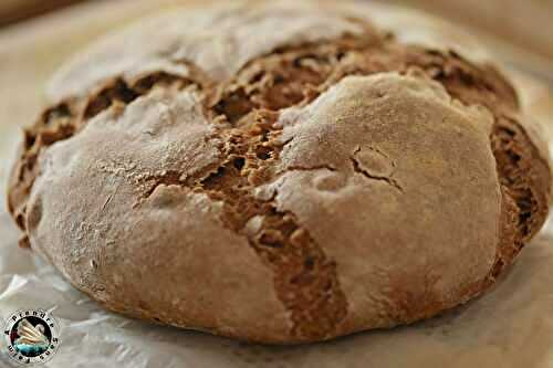 Pain semi complet au levain 