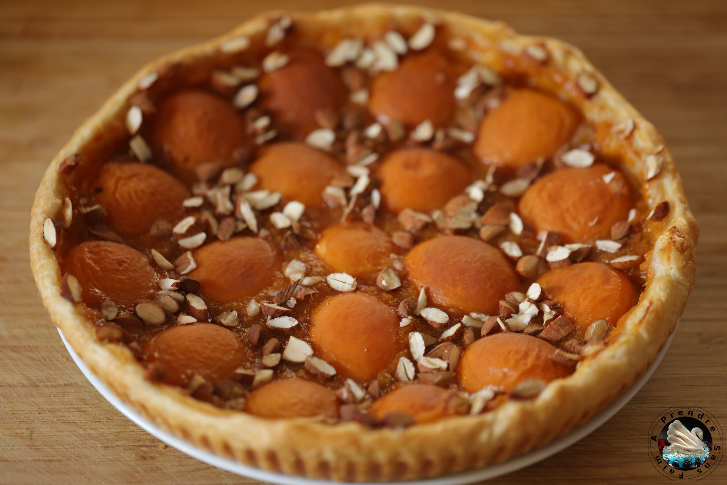 Tarte aux abricots amandes 