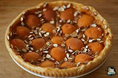 Tarte aux abricots amandes 