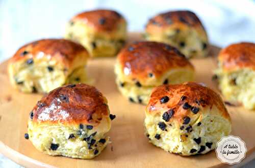 Brioche au mascarpone et pépites de chocolat