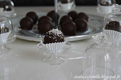 Chocolat-coco balls façon Bounty