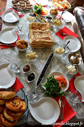 Galette de pomme de terre - Repas en famille