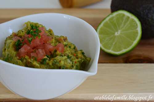 Guacamole mexicaine recette authentique