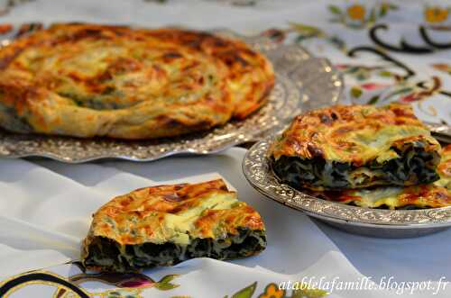 Ispanakli carsaf boregi - Borek de drap aux épinards