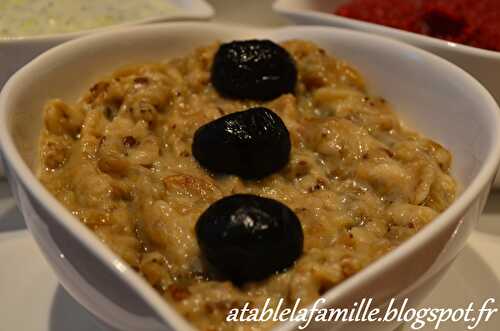 Mezze d'aubergine au yaourt