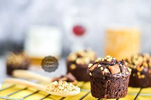 Muffins au chocolat et noisettes